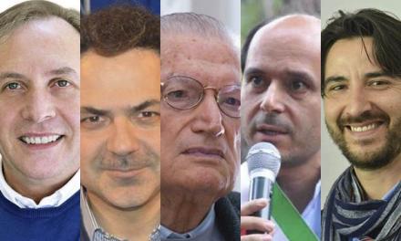 I cinque candidati Sindaco alla prova del confronto TV