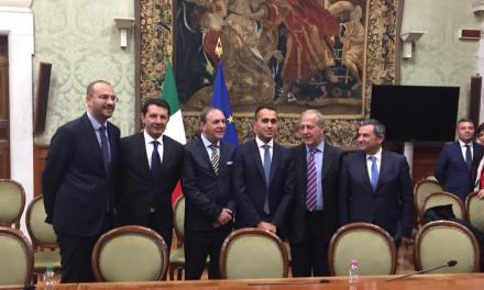 Vertice a palazzo Chigi tra Di Maio e i sindaci dei comuni colpiti dal terremoto