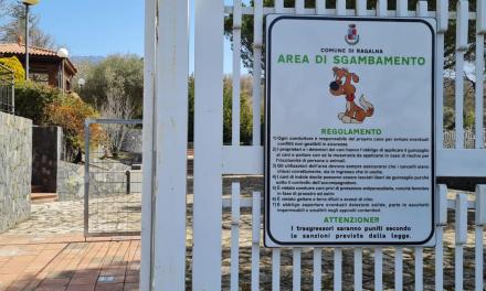RAGALNA: INAUGURATA AREA DI SGAMBAMENTO NELLA VILLETTA CAVALIERE