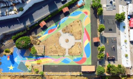 BIANCAVILLA: ATTREZZATA E COLORATA RIAPRE PIAZZA DON BOSCO