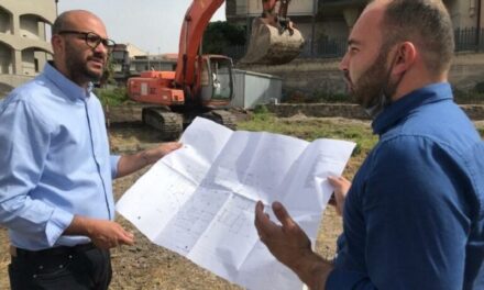 BIANCAVILLA: INIZIATI I LAVORI PER LA NUOVA SCUOLA MATERNA IN VIALE DEI FIORI