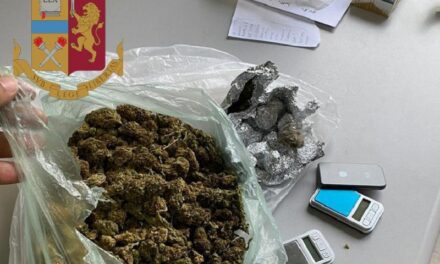 ADRANO: NASCONDEVA DROGA IN VARI PUNTI DELLA CASA, ARRESTATO 33ENNE
