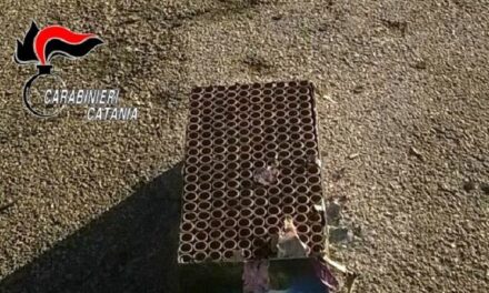 CATANIA: SPARANO FUOCHI D’ARTIFICIO PER CELEBRARE L’ARRIVO DI UNA BAMBINA, 3 DENUNCE