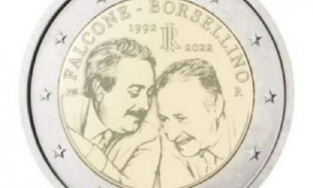 FALCONE E BORSELLINO: DA GENNAIO MONETA DI 2 EURO IN LORO OMAGGIO