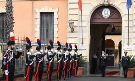 Catania. Visita del Comandante Interregionale Carabinieri Riccardo Galletta