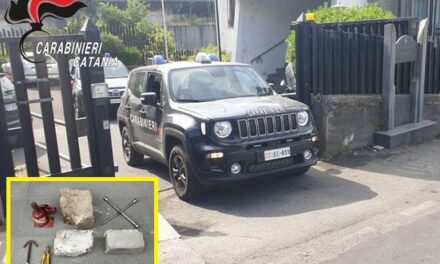 Belpasso. Ruba le gomme di una Punto, denunciato 44enne