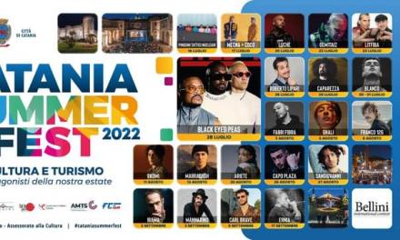 Catania Summer Fest 2022: presentata la stagione