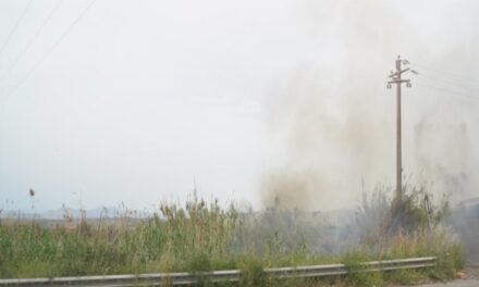 Paternò, incendio rifiuti a “Tre Fontane”