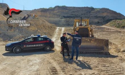 Palagonia, sequestrata cava: operava con una concessione scaduta nel 1999