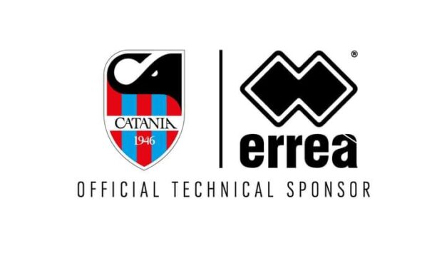 Catania SSD, Erreà sponsor tecnico dei rossazzurri
