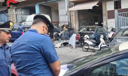 Catania, controlli a Librino: 5 denunce, chiuse due officine