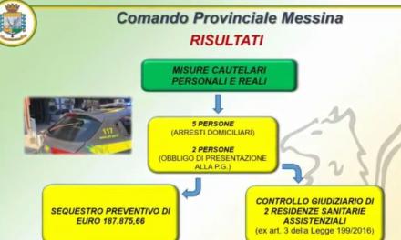 Caporalato ed estorsione in RSA del messinese: 7 misure cautelari