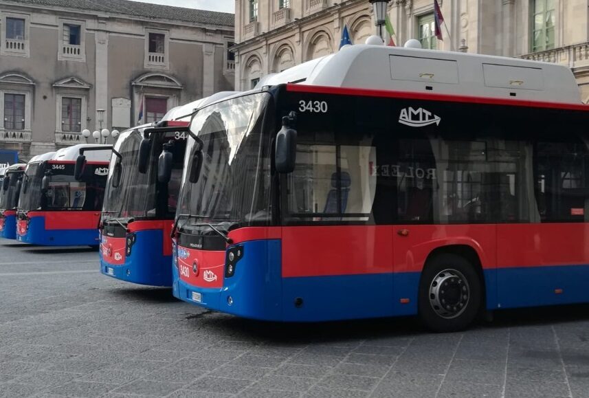 Catania, in arrivo 30 nuovi bus Amts: graduale rientro dei mezzi a metano