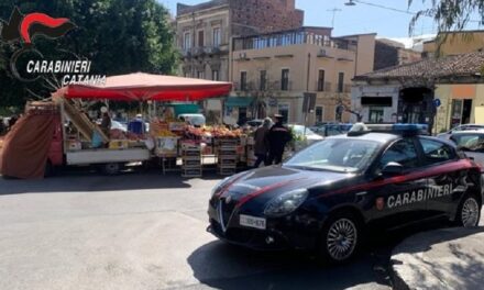 Catania, controlli a tappeto al viale Mario Rapisardi: commercio abusivo su aree pubbliche