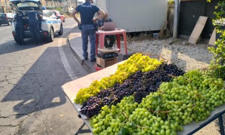 Serrati controlli a Catania: sanzionati 4 venditori ambulanti abusivi e sequestrati 170 chili di frutta e verdura