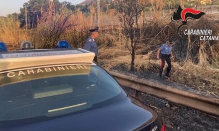 Belpasso, brucia sterpaglie in campagna, ma innesca un grande incendio: denunciato 37enne
