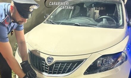 Biancavilla, viaggiavano in auto con targa coperta e un motozappa rubato: 2 arresti