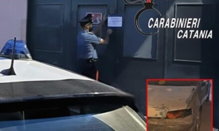Biancavilla, scoperta carrozzeria abusiva in un garage: denunciato 39enne