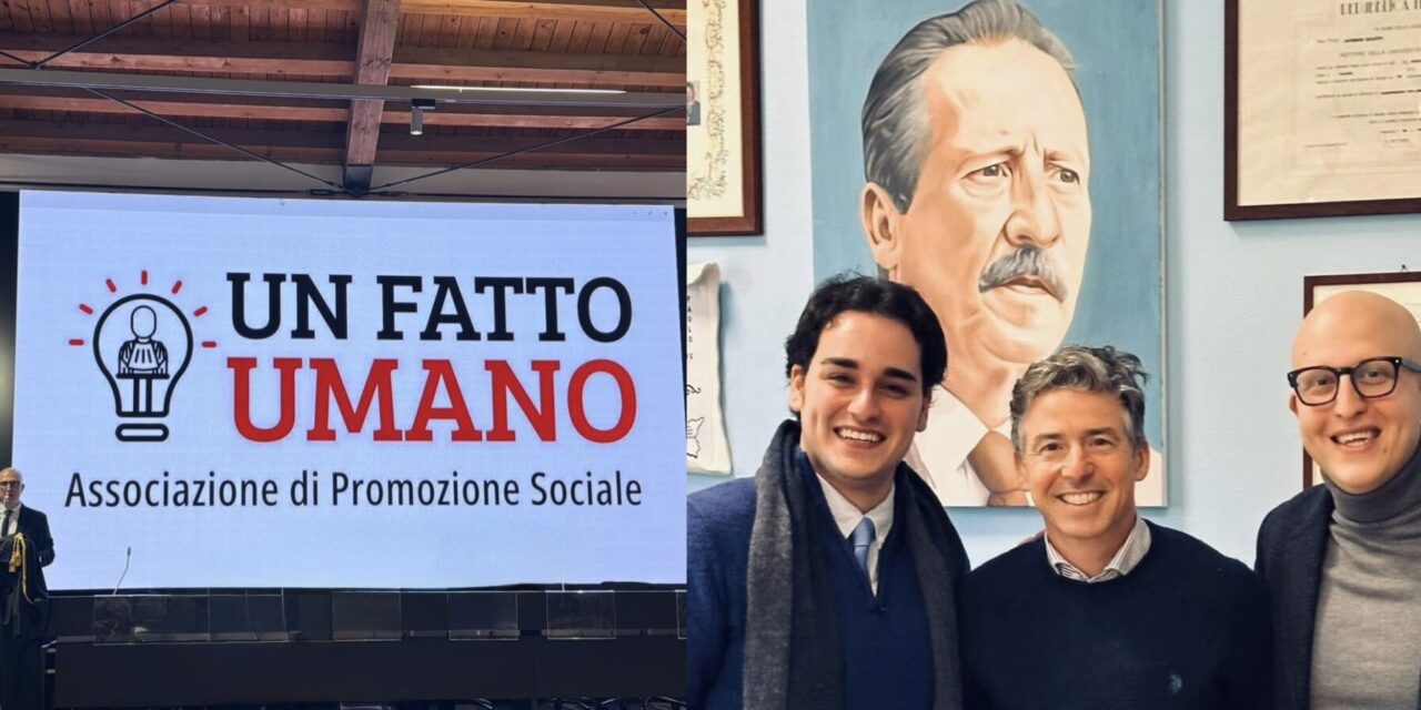 Catania: presentata “Un Fatto Umano”, Borsellino socio onorario