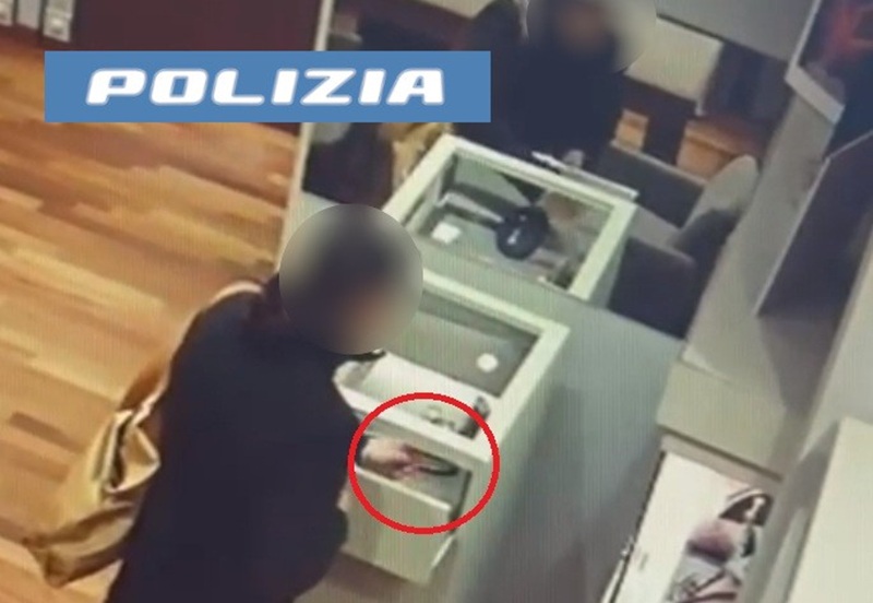 Catania, mette a segno 2 colpi da 10mila euro in note gioiellerie: denunciata 44enne