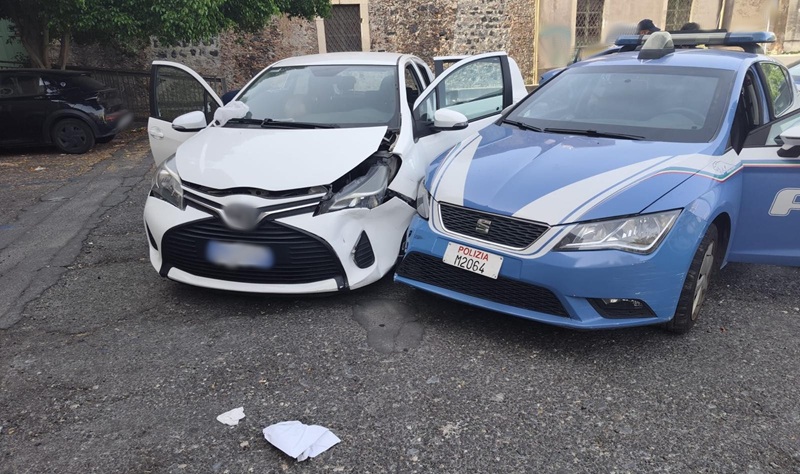 Catania, ruba auto e fugge a tutta la velocità ferendo un poliziotto: arrestato